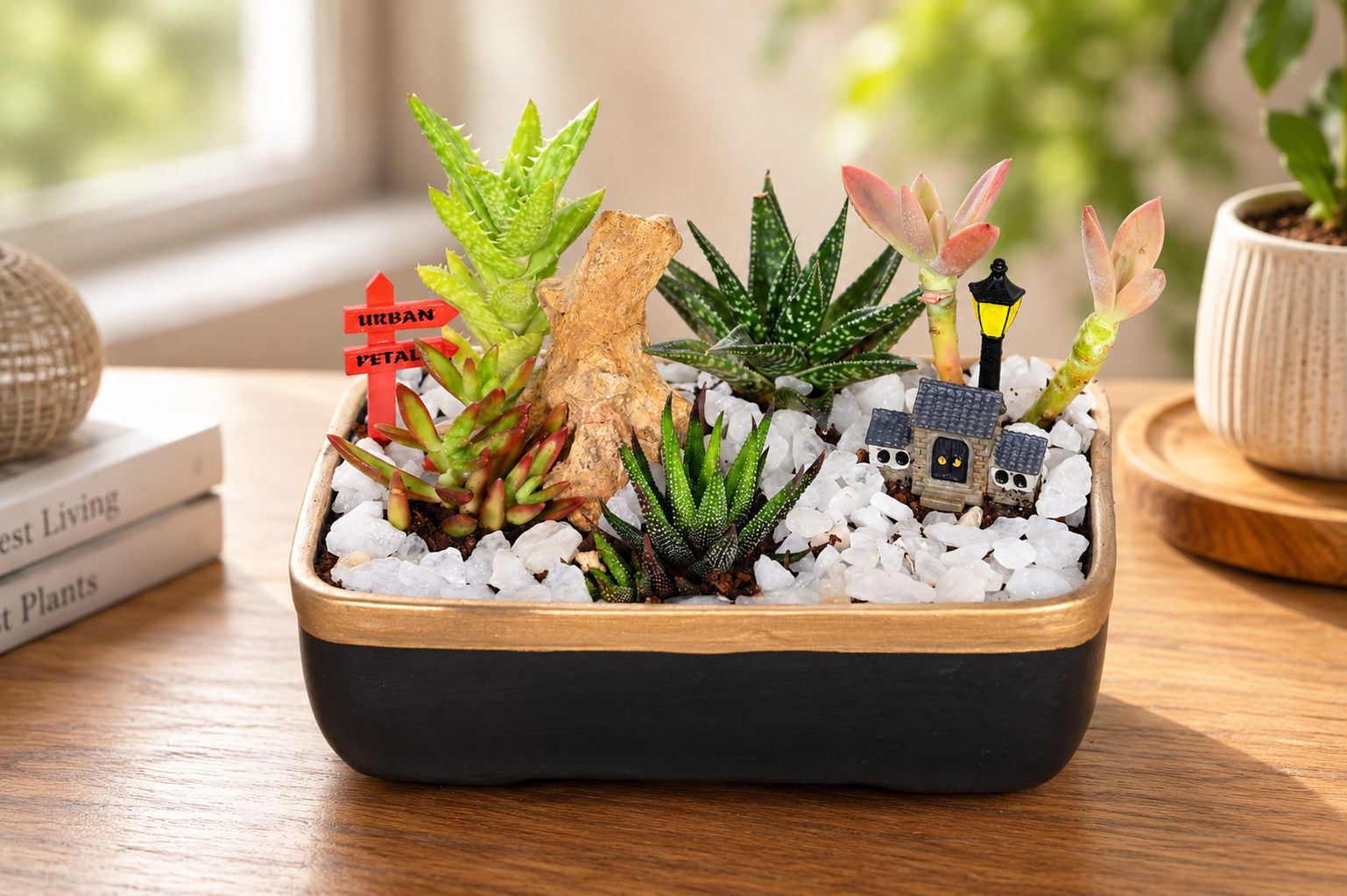 Moonlit Succulent Hamlet