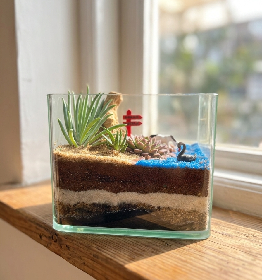 Desert Oasis Terrarium