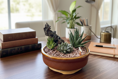 Stoned Succulent Garden